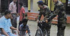 Aid for specially able in Udalguri