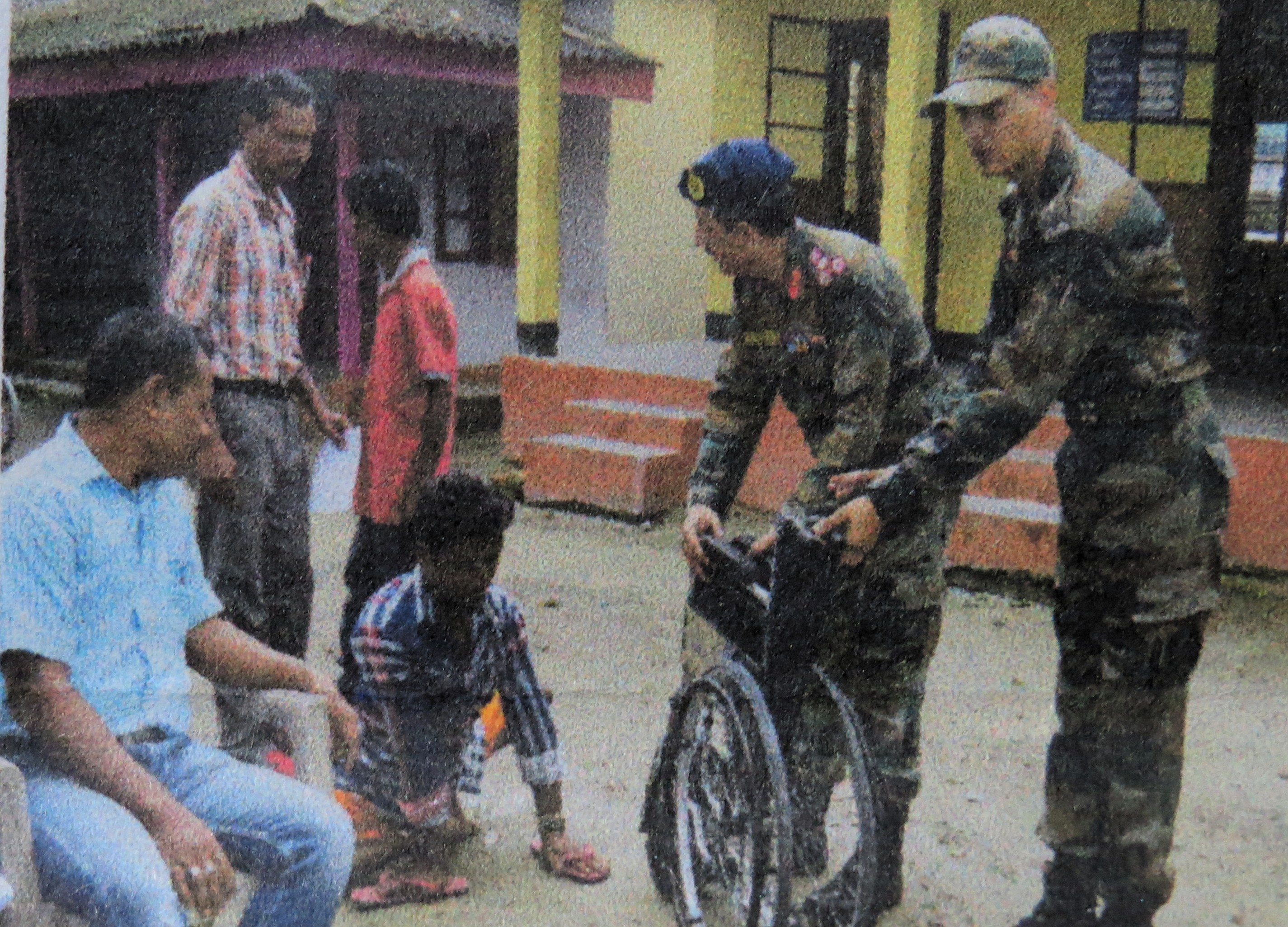 Aid for specially able in Udalguri