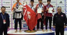   Assam shining in Taekwondo  