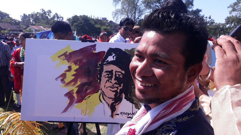 Tribute to Bhupenda in Tangla