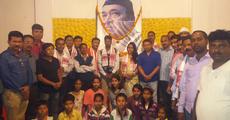 Homage to Hazarika in Hojai