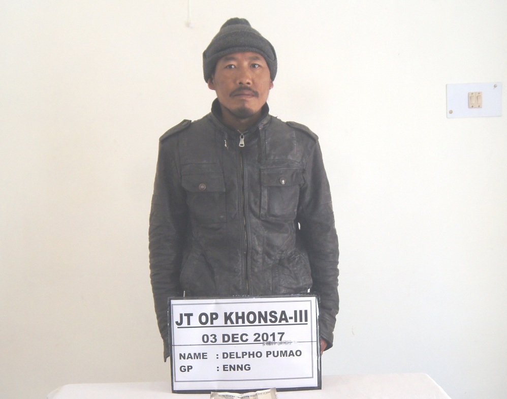 Arunachal rebel held in Khonsa