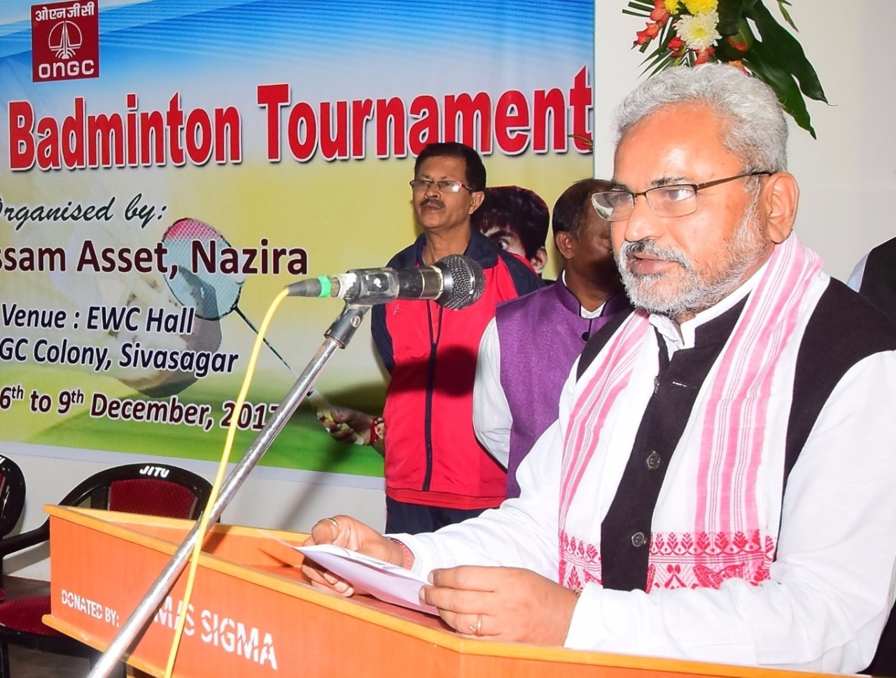 ONGC's Badminton Tourney underway