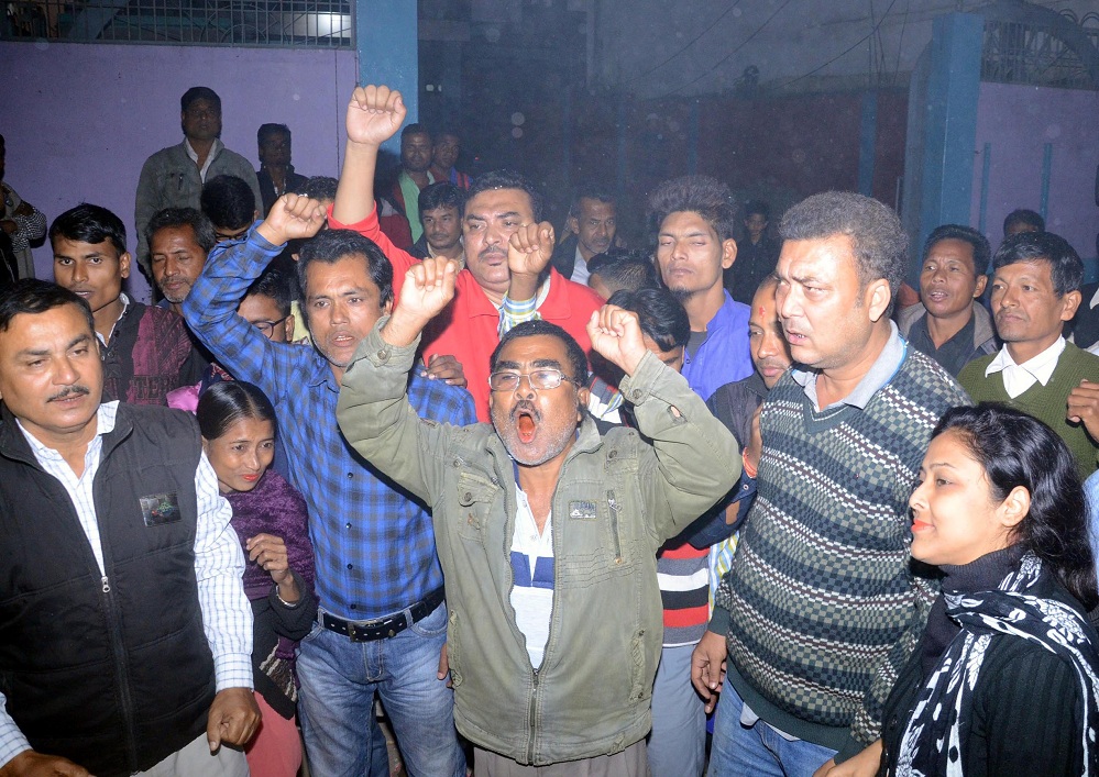 Heroic welcome for Akhil Gogoi