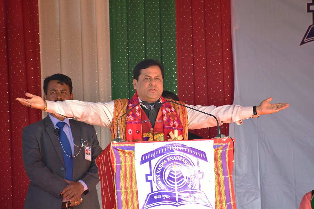 Will take Rabha forward: Sonowal
