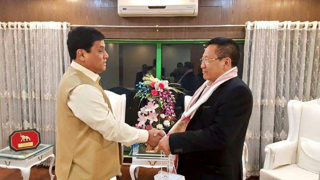Sonowal's date with Zeliang