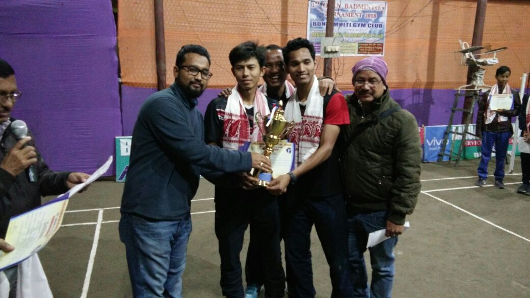 Badminton tourney ends at Tangla   