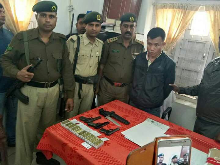Arms smuggler held in Agartala