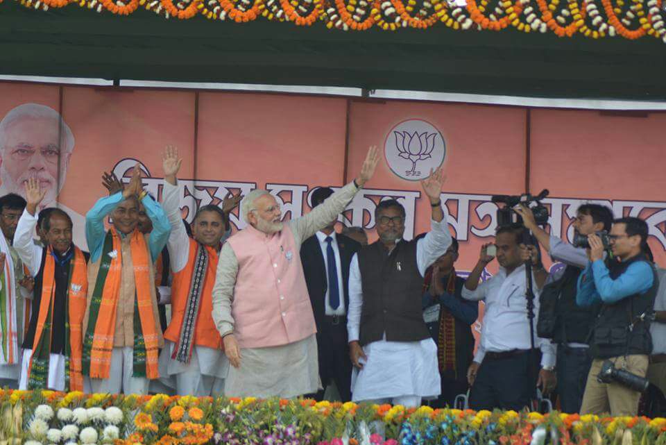 Here comes Modi again to Tripura