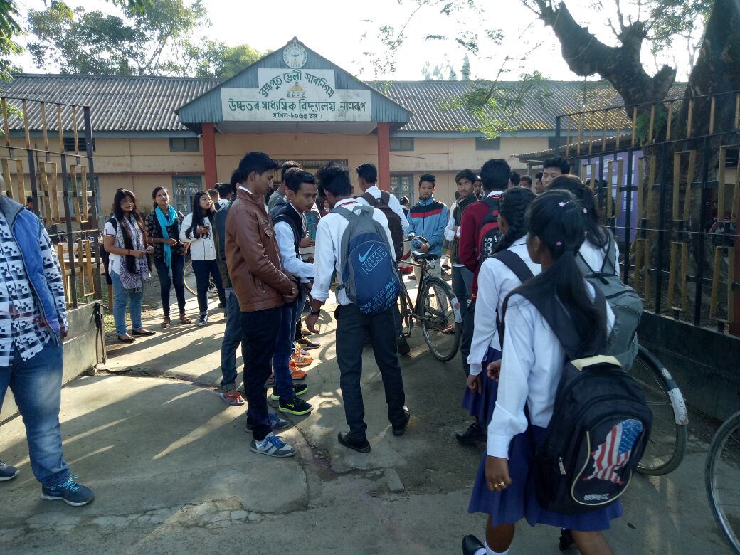 HSLC, AHM Exams begin in Namrup