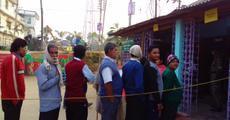 Brisk polling in Tripura