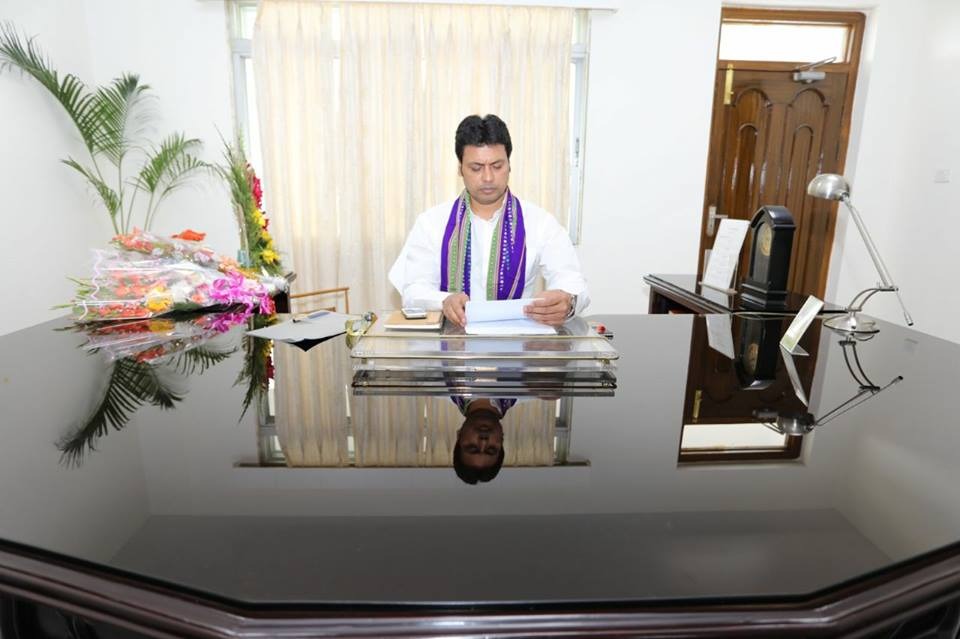 Tripura CM suspends PWD engineers