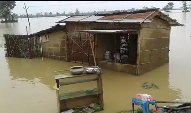 Flash Flood Wreak Havoc in Hojai District