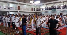 4th International Yoga Day Celebrated in Hojai.
