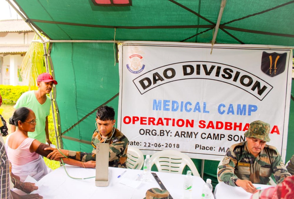 Army organizes medical camp at Charaideo