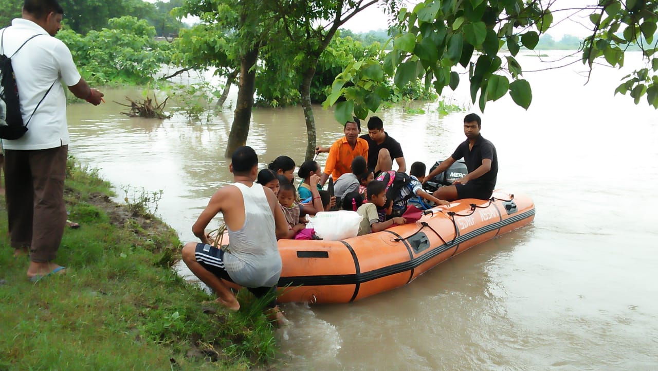 Flood engulfs 13 villages in Kokrajhar