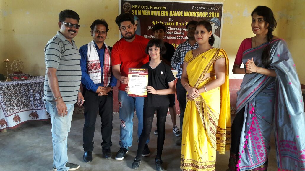 Summer Modern Dance Workshop Conclude's in Hojai.