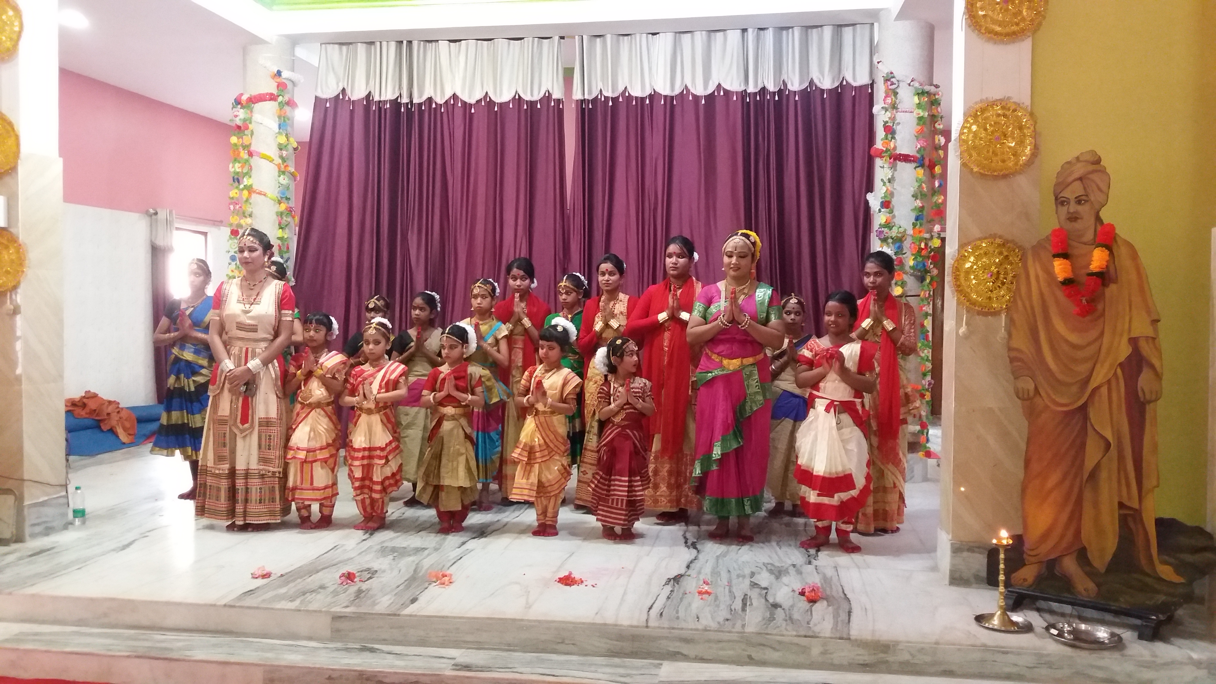  Ten Days Bharatnatyam dance workshop Concludes at Hojai