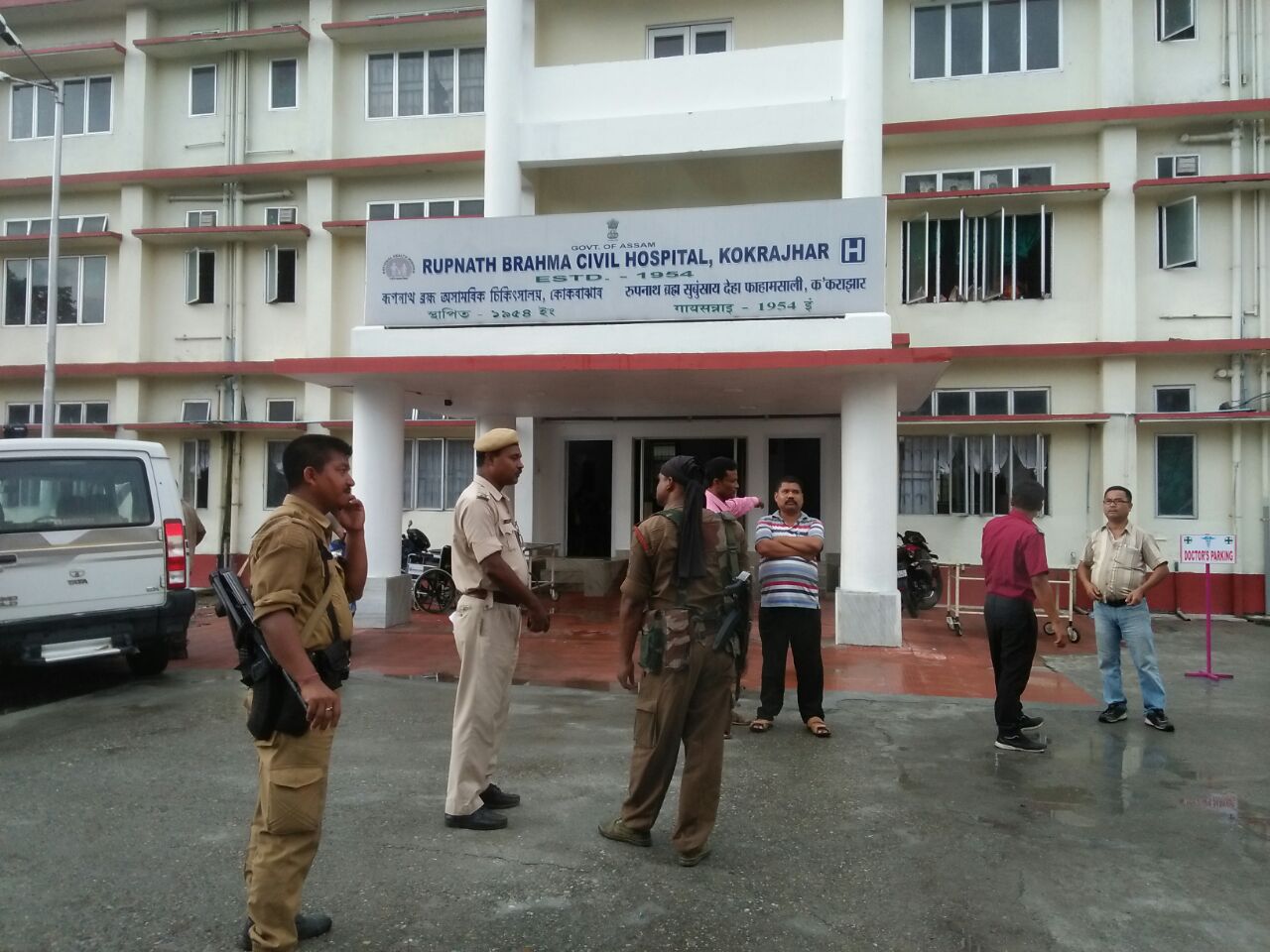 One Police constable dies of heatstroke,another hospitalized in Kokrajhar