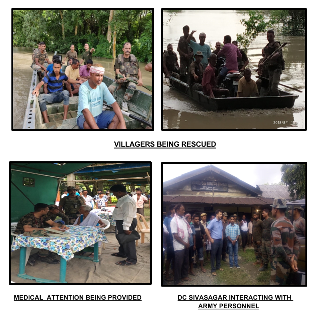 Army carries out flood relief operation