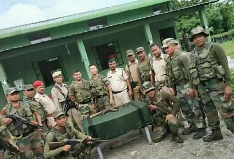 Arms recovered at Baksa 