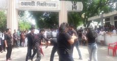 Varsity students enact anti-ragging street play
