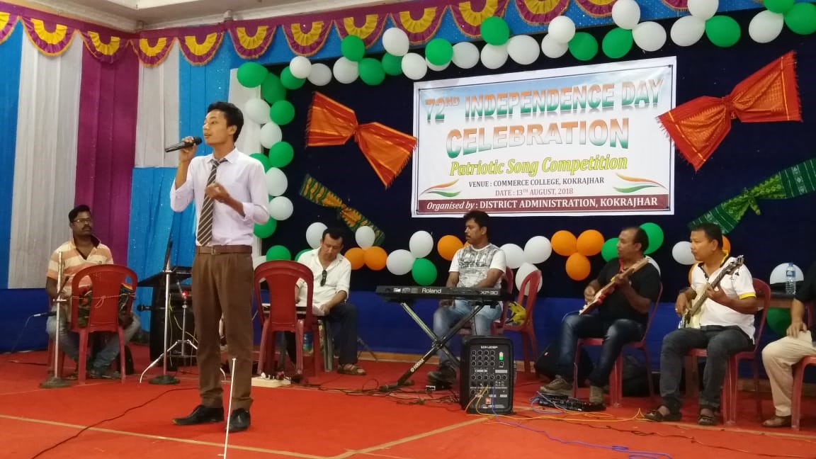 Patriotic song compeition organised 