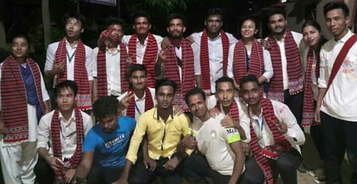 ABVP CLEAN SWEEPS HCSU ELECTIONS.