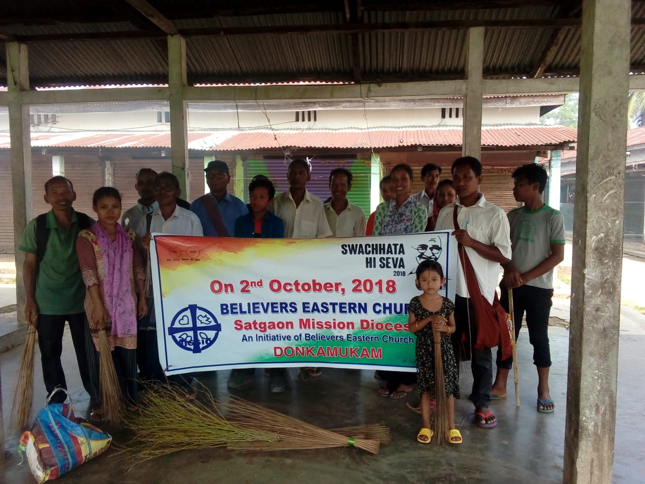 Believers Eastern Church Satgaon Mission Diocese Organises Swachta Hi Sewa 