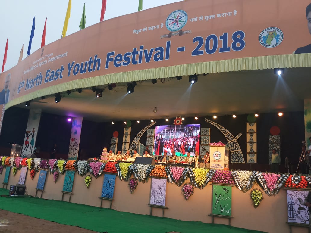 6th North East Youth Festival begins in Agartala