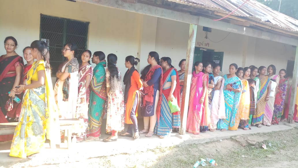 Namrup records 75% voter turnout 