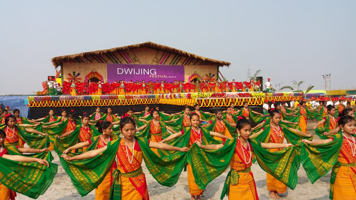 Dwijing Festival begins at Aie River in Chirang