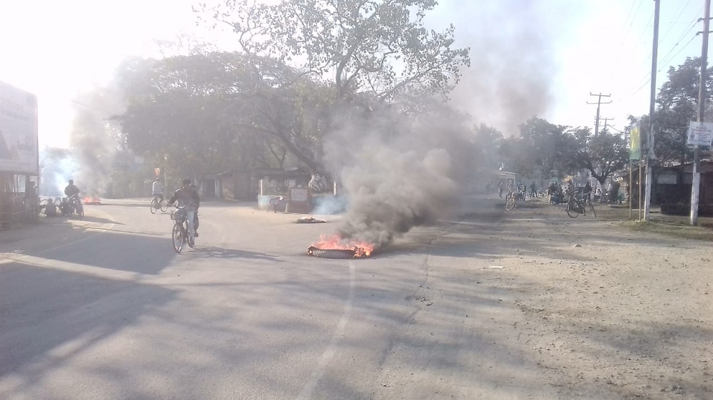 Total bandh in Namrup