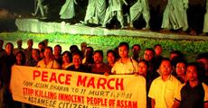 Peace March by Citizens in Delhi
