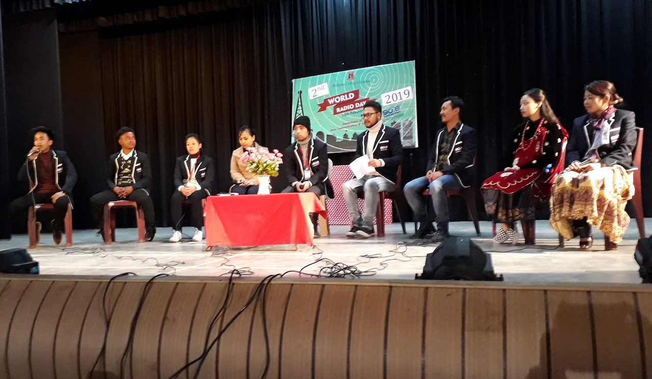 Hills College celebrates World Radio Day     