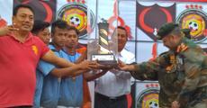 Barama FC lifts BTC-Army trophy 