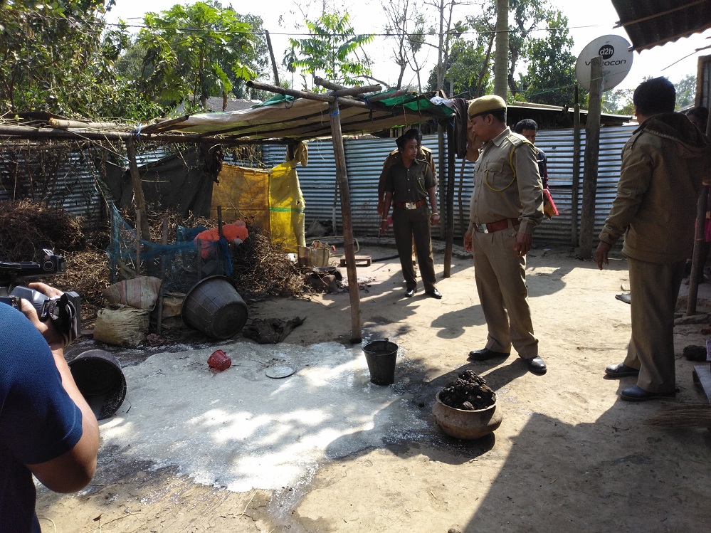 Operation against illicit alcohol