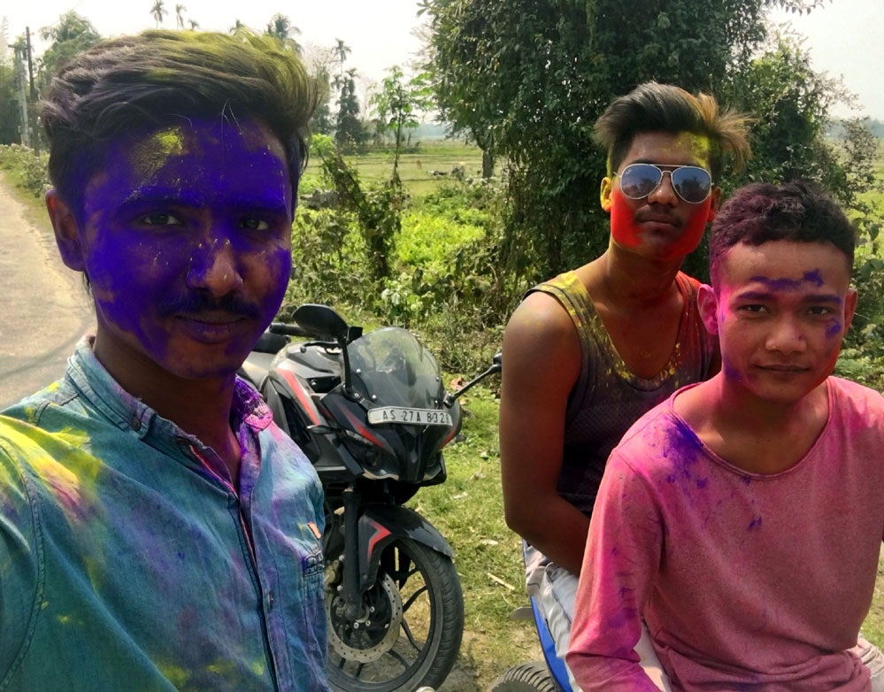 Holi celebrated with gusto in Udalguri