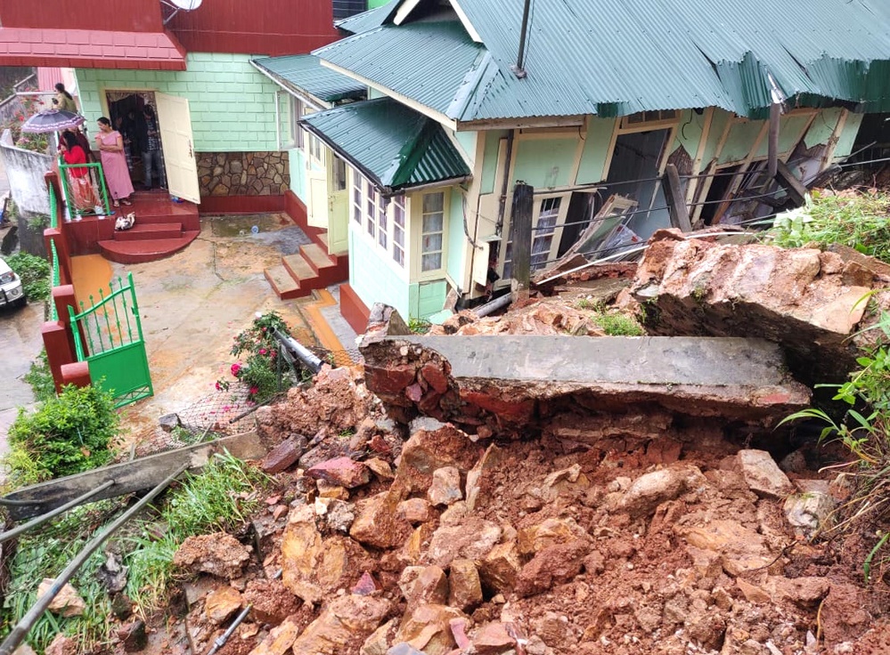 Fani touches down NE with rains and storm