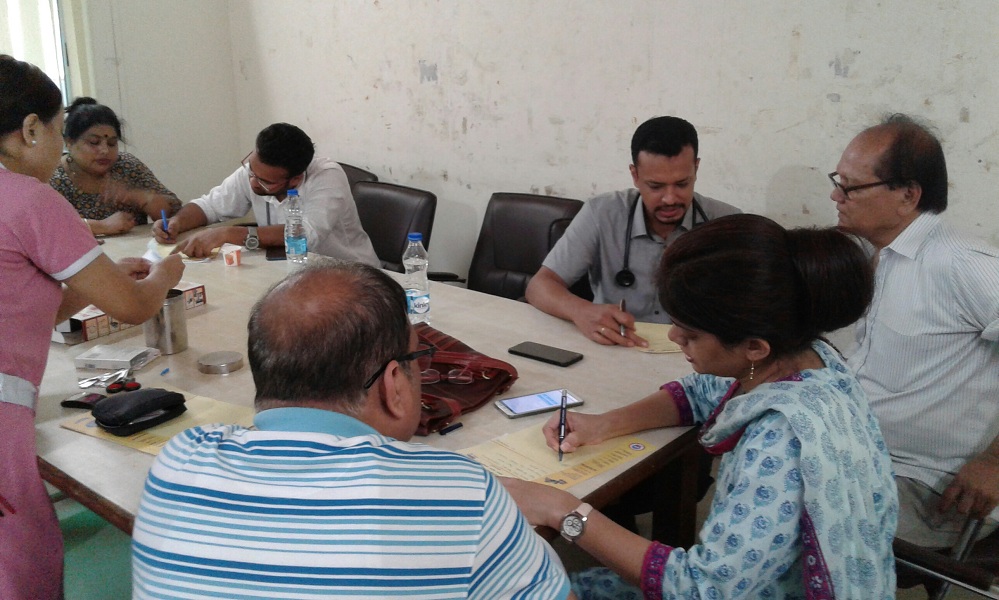 Media clinic concluded at press club