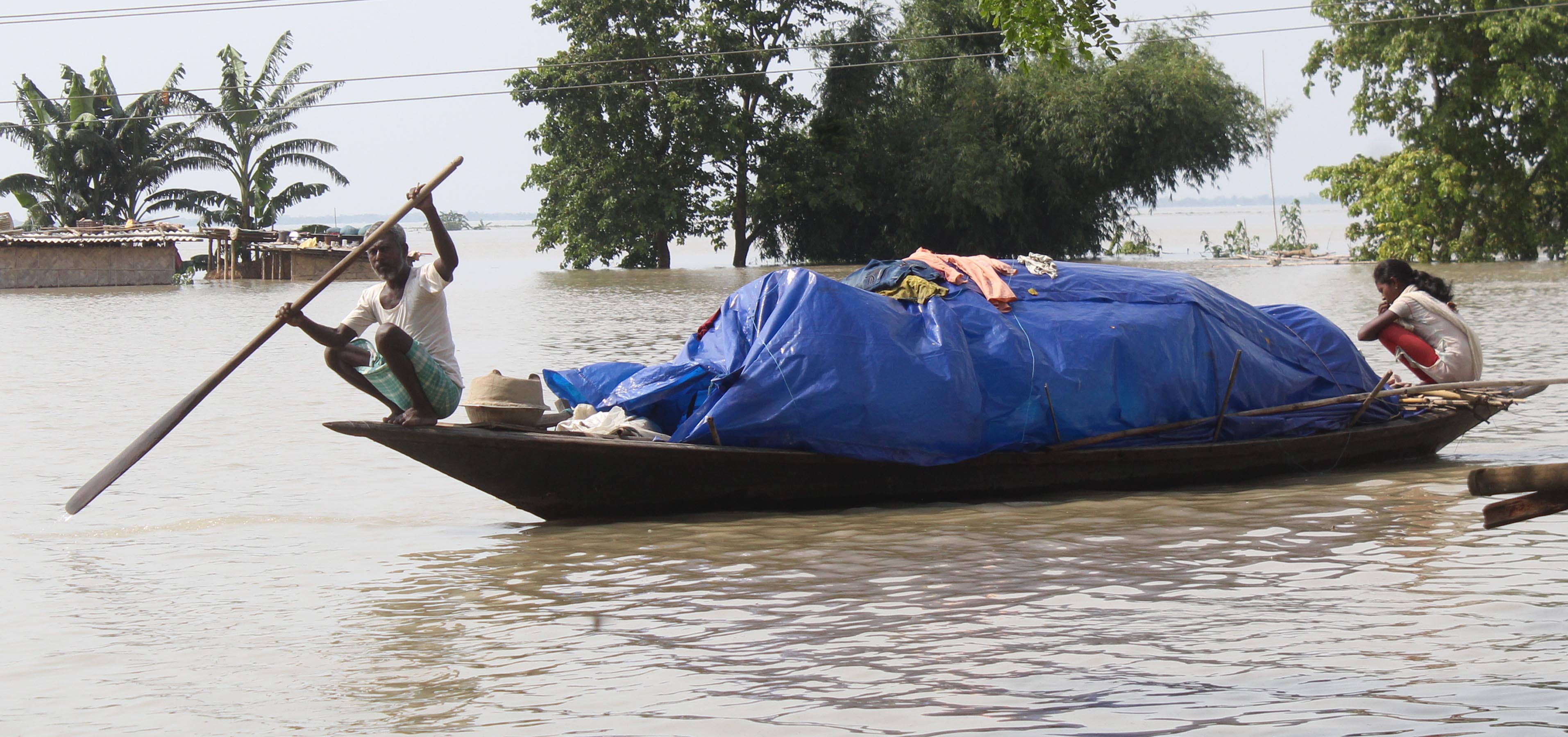 Flood toll 10; 4,626 villages in 29 districts under water