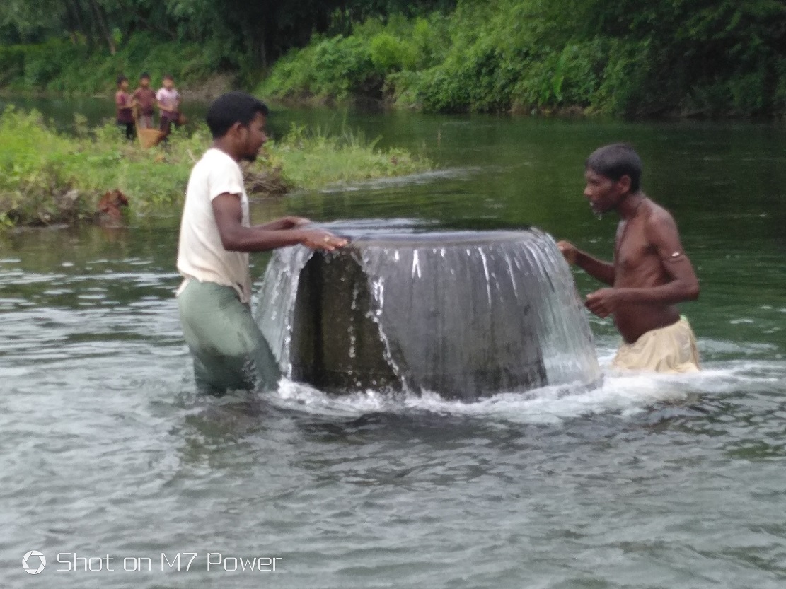 River well attracts visitors