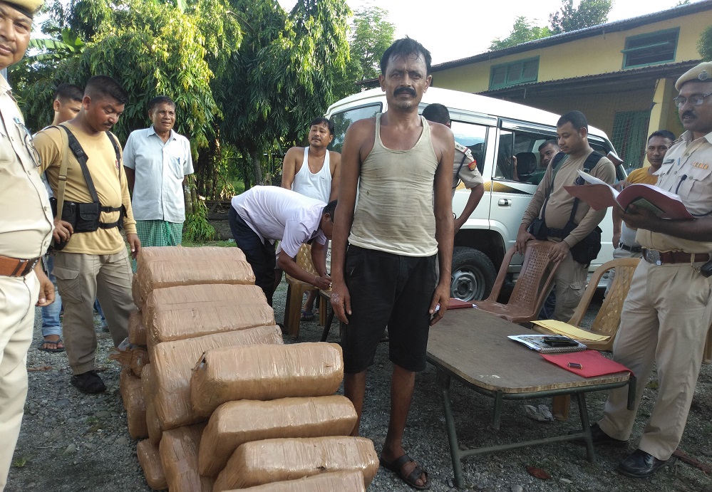 Ganja seized