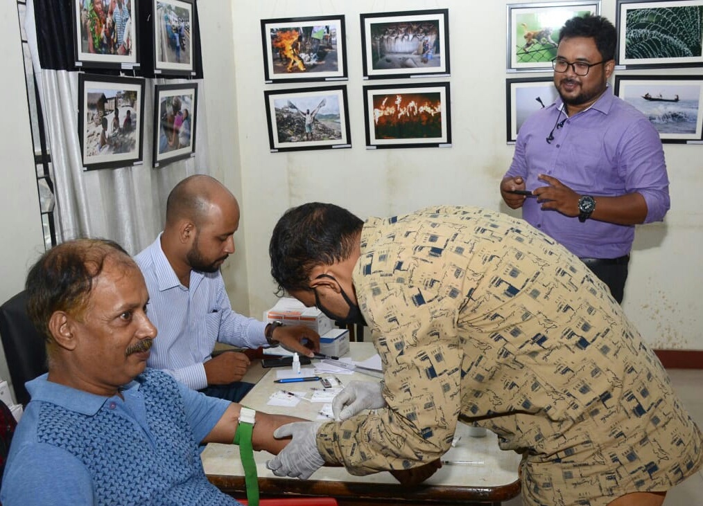 Hepatitis B & C screening camp concludes at press club