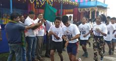 Marathon race organised in Durga Puja celebration