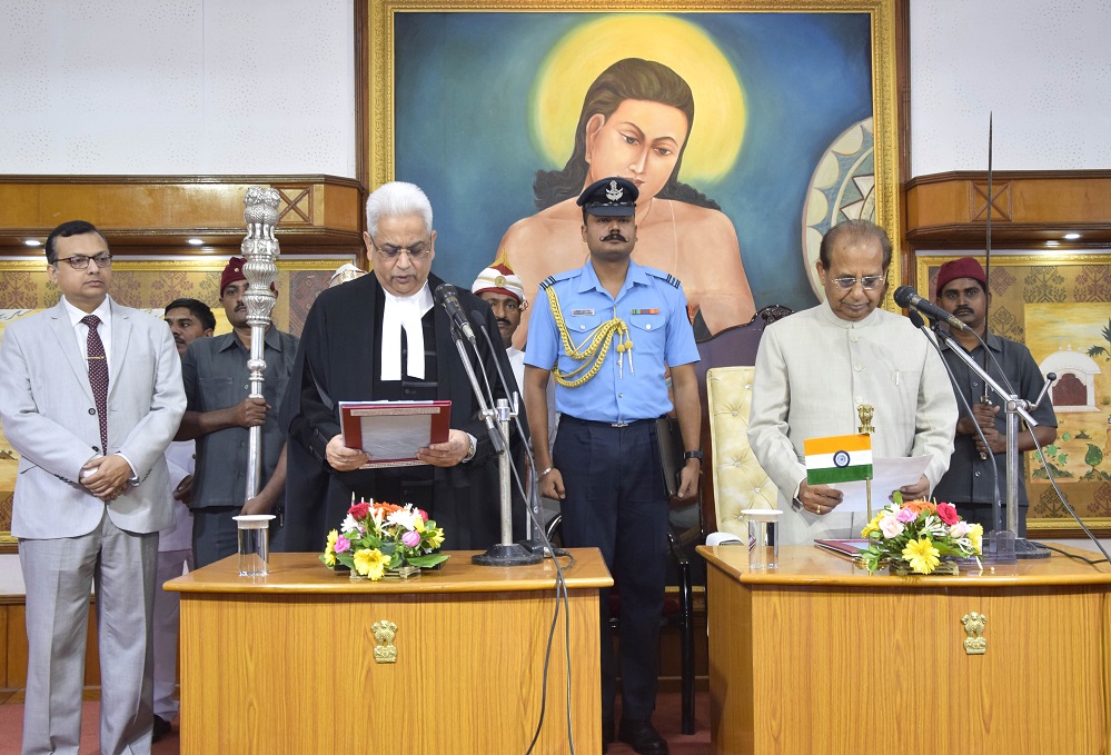 Justice Ajay Lamba sworn in as Chief Justice of the Gauhati High Court