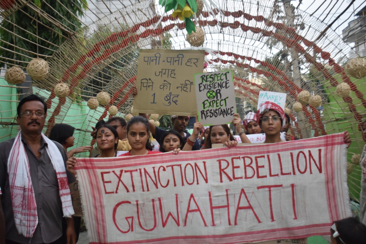 Mass ‘die in’ at Guwahati
