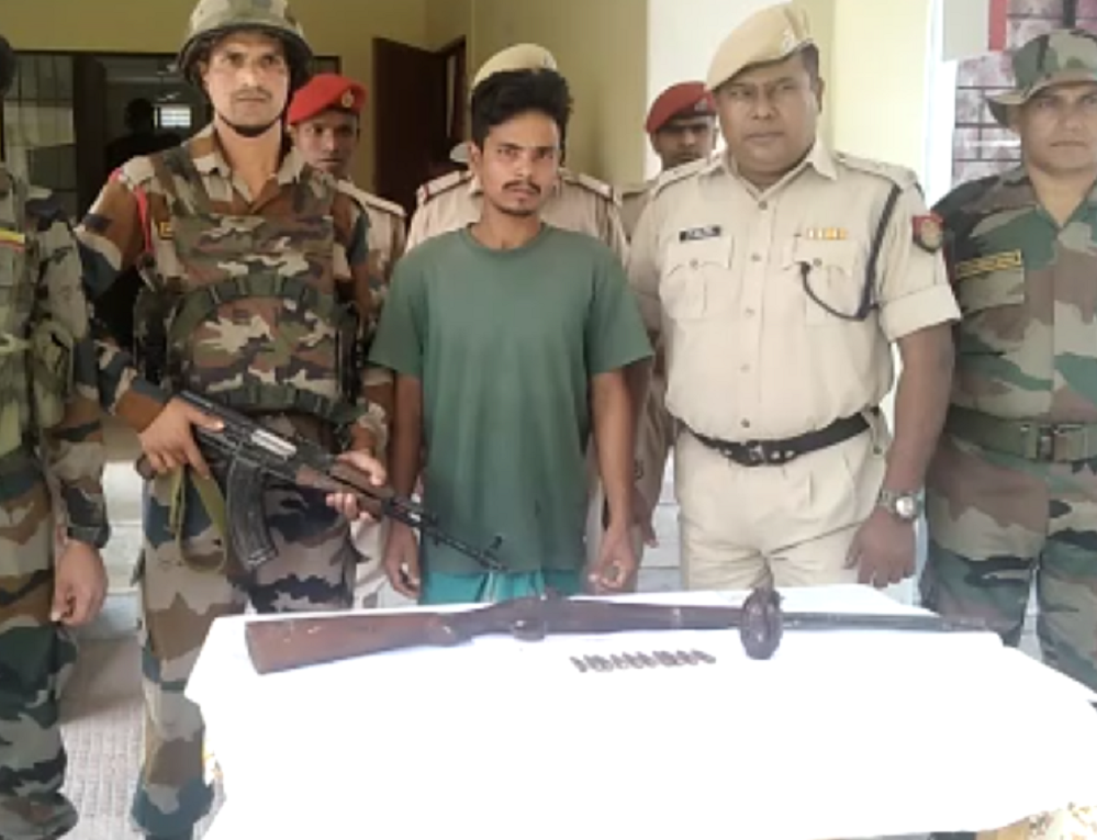 NDFB-S link man held with arms 