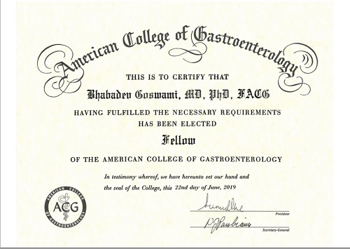 Rare honour for NE physician  Dr Goswami