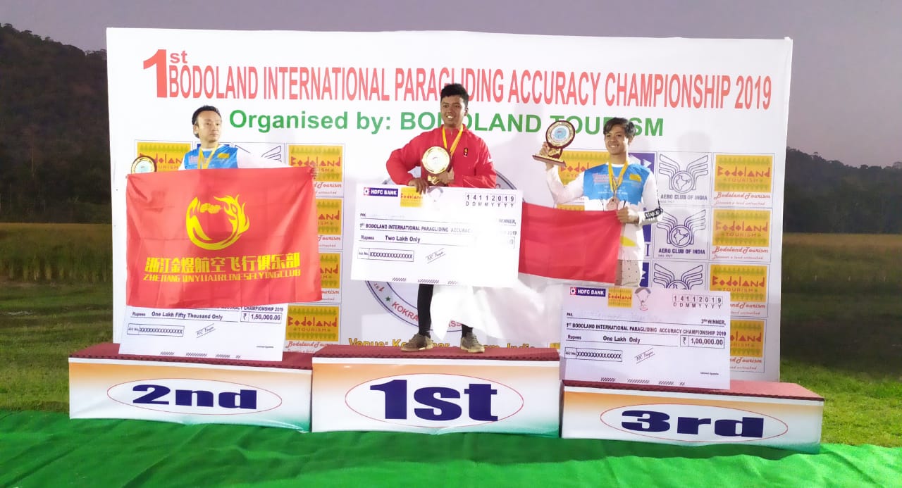 Indonesia bags first spot in paragliding championship